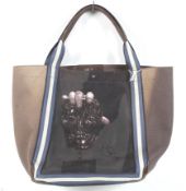 BAFTA - tote bag by Anya Hindmarch, signed by P. S-King. With inner zip pocket and twin handles.