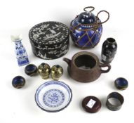 A small group of Chinese and other collectables.