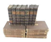 A collection of antique French dramatist books. Including Moliere and Jean Racine.