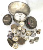 A quantity of assorted silver plated items.