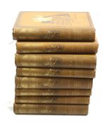 Books: The Works of William Shakespeare, Henry Irving, vols 1 - 8.
