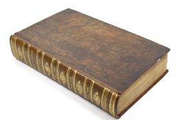 A folio size Holy Bible.