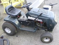 A Bolens 15.5 HP garden lawn tractor.