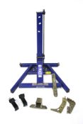 An Eazy Rizer Big Blue motorcycle lift. SWL 750kg, type BB .03, s/n.