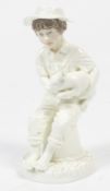 Royal Worcester limited edition 'Pride of the litter' figure. No. 19/5000.