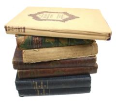 Collection of assorted vintage books. Including 2 vols Household Physician and gardening, etc.