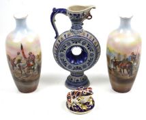 Four pieces of 20th century and later ceramics.