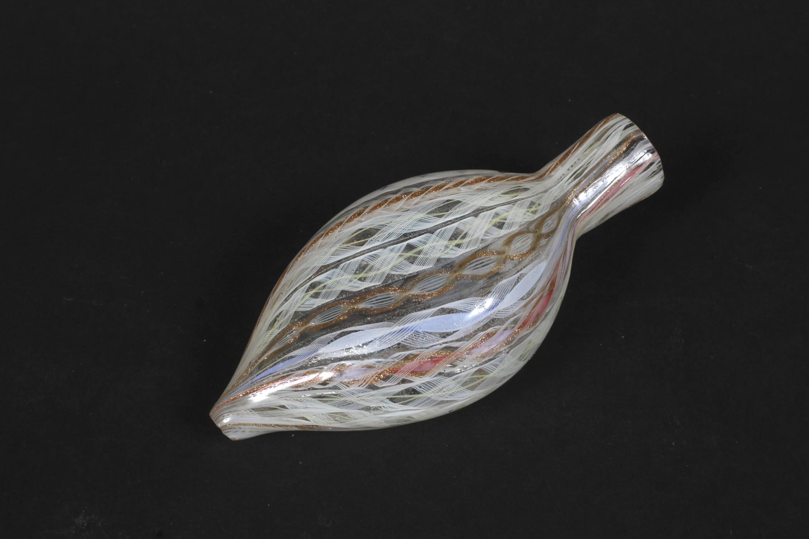 A 19th century Venetian glass scent bottle. - Image 2 of 2