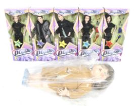 A collection of five Popstars dolls plus one other. Popstars dolls all in box etc.