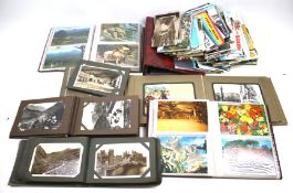 A collection of circa 700 late 19th century and 20th century postcards, used and unused.