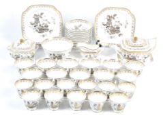 Early Spode ( 1824-1833 ) Georgian tea and chocolate/coffee service in Felspar porcelain with
