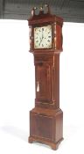 Geo Lowe Gloucester (early 19th century ac. Baille) longcase clock.