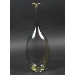 A Kosta Boda bottle vase designed by Kjell Engman (1946).