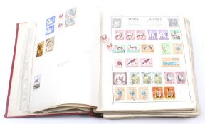 An Old World Triumph stamp album.