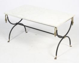 A 1970s Hollywood Regency occasional table.