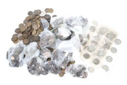 Quantity of mainly English coins