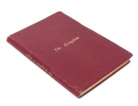 A signed copy of Novello's Original Octavo edition of Edward Elgar's 'The Kingdom'.