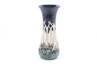 A William Moorcroft 'Cluny Trees' pottery vase designed by Sally Tuffin. c.