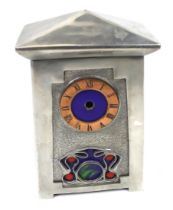 An Arts and Crafts mantle clock case.