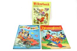 An assortment of 1970's Disney publications plus 1980's Willowbank book.