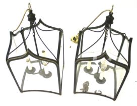 A pair of hall lanterns.