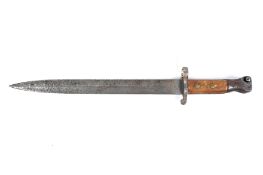 A British Wilkinson? bayonet. Marked 131 to handle. L42.