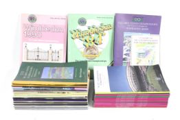 A collection of Wimbledon tennis programs. Spanning from 1988-2019, qty 30 approx.