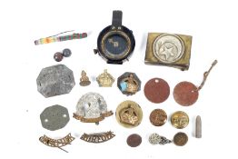 Assorted militaria interest items, many relating to NORFOLK.