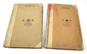 Two copies of GWR 'S.O. Book 122'.