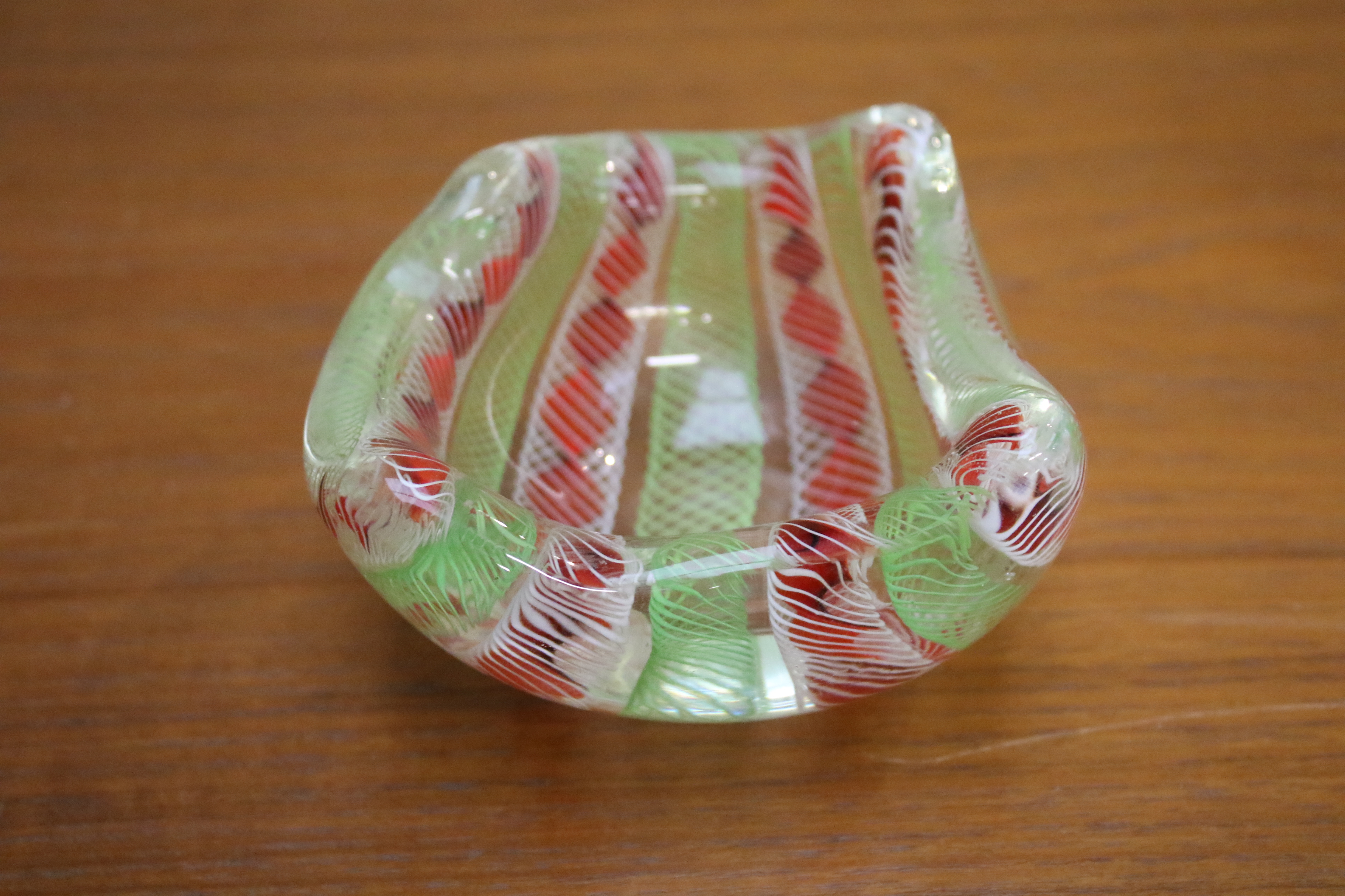 Twelve glass paperweights and a dish. - Image 6 of 8