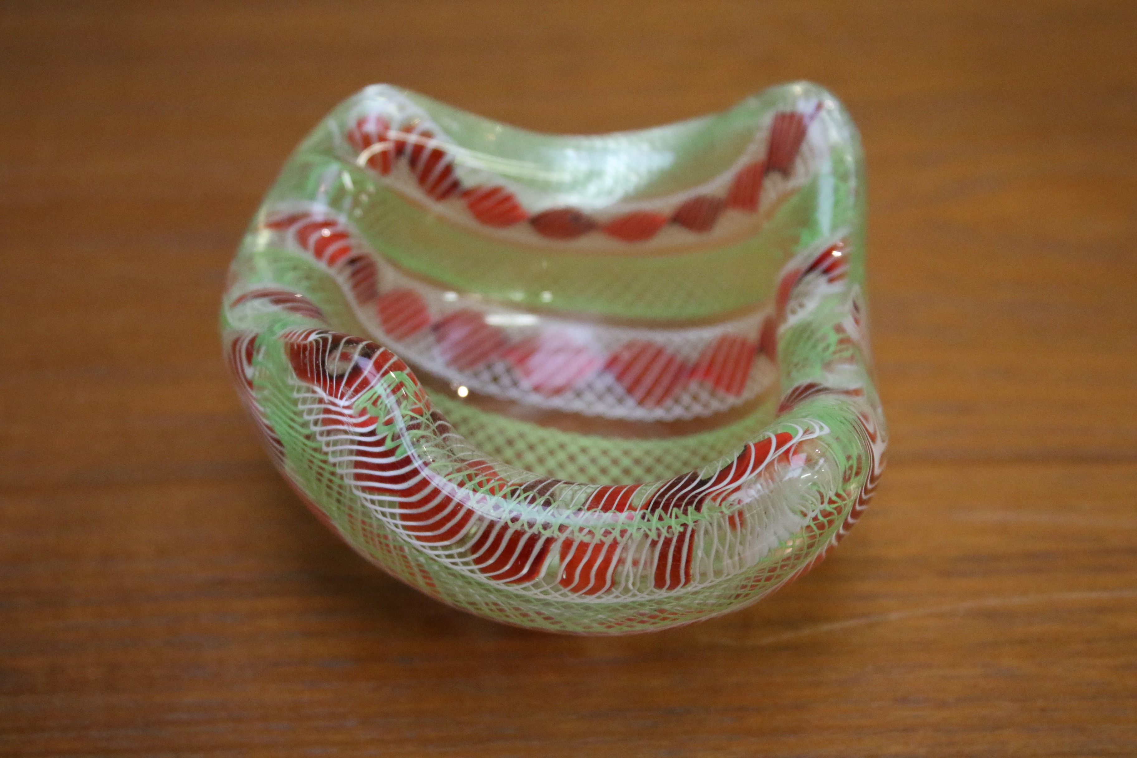 Twelve glass paperweights and a dish. - Image 5 of 8