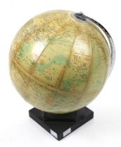 A mid-century Philips' Terrestrial Globe.