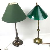 Two vintage table lamps.