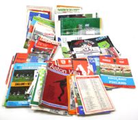 A collection of vintage football programmes. Including FA cup finals, championship games, etc.