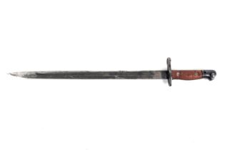 A WWI US 1917 Winchester single edge blade bayonet. L55.