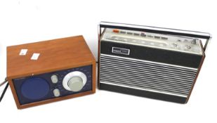 A Tivoli Audio Model One FM/AM radio receiver and a Roberts radio.
