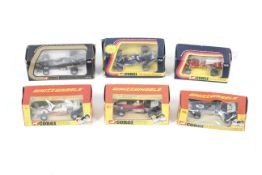 Collection of six Corgi racing cars. Comprising nos. 150, 153, 152, 151, 158 and 154, all boxed.