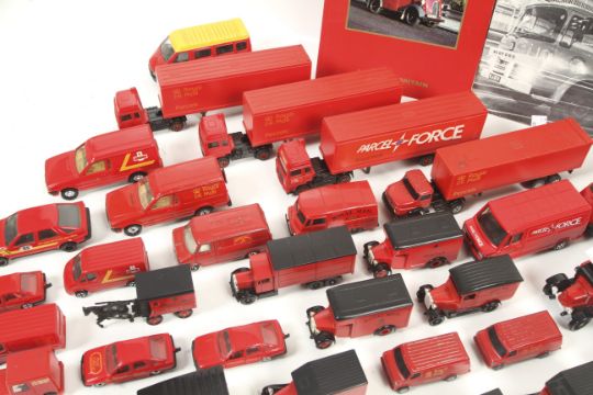 A collection of assorted die cast model Post Office vehicles. - Image 2 of 3