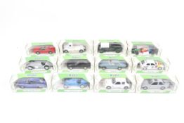 A collection of Corgi Mobil diecast cars.