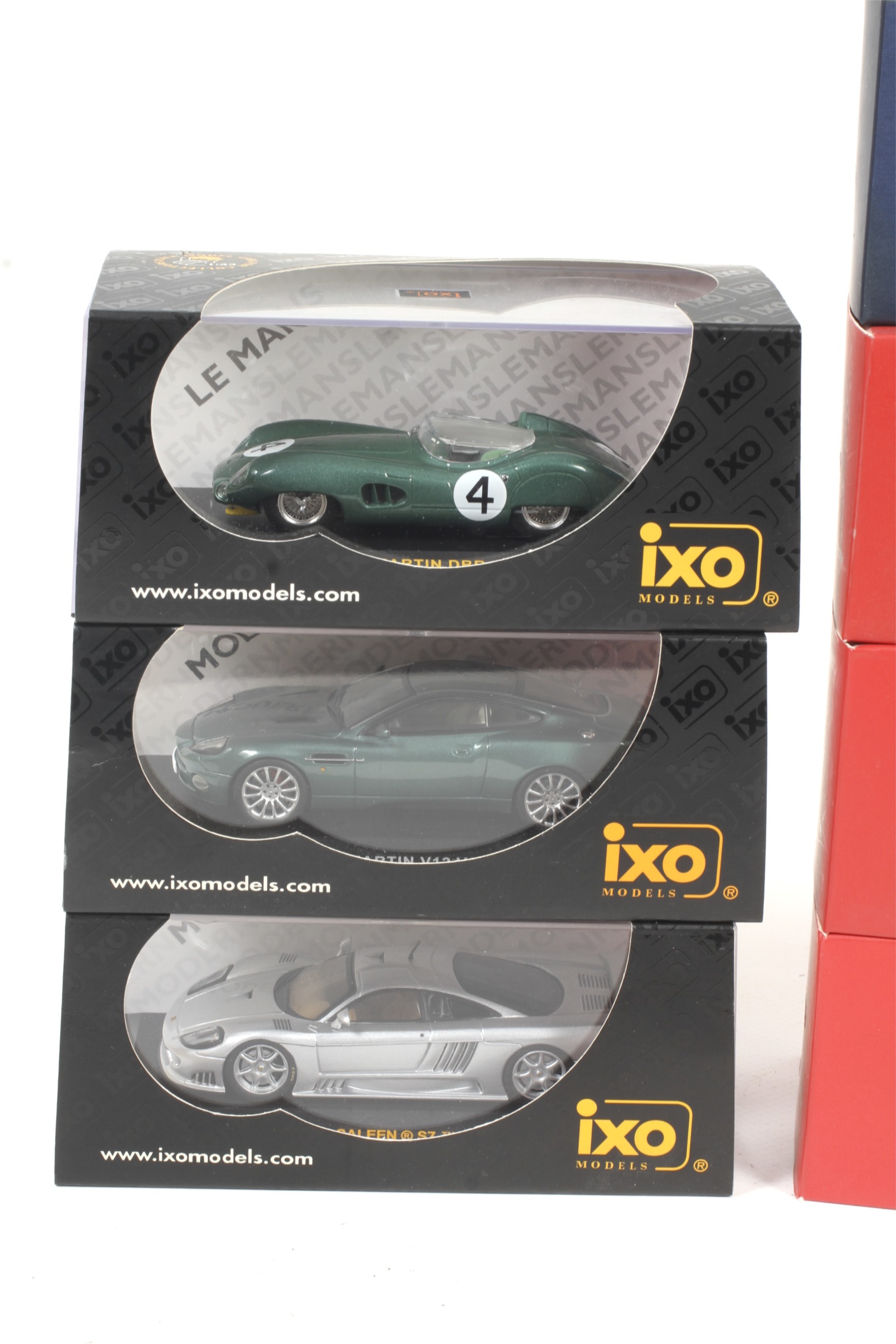 A collection of ten IXO models diecast cars. Featuring Ferrari, Maserati, Bugatti etc, all boxed. - Image 2 of 4