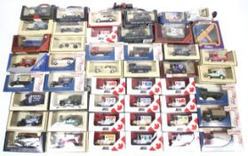A mixed collection of diecast cars. Noting Matchbox, Lledo with Days Gone etc, qty 40 approx.