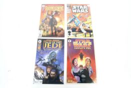 A collection of Star Wars Comic books. Including no.