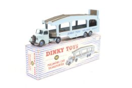 A Dinky Pullmore Car Transporter. No. 582, boxed.