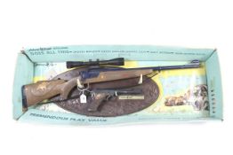 A Johnny Eagle 'Mugumba' set. Comprising bolt action toy rifle and pistol etc, in original box.