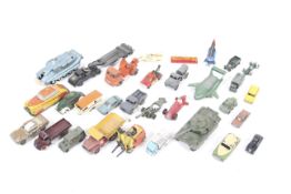 A mixed collection of playworn diecast.