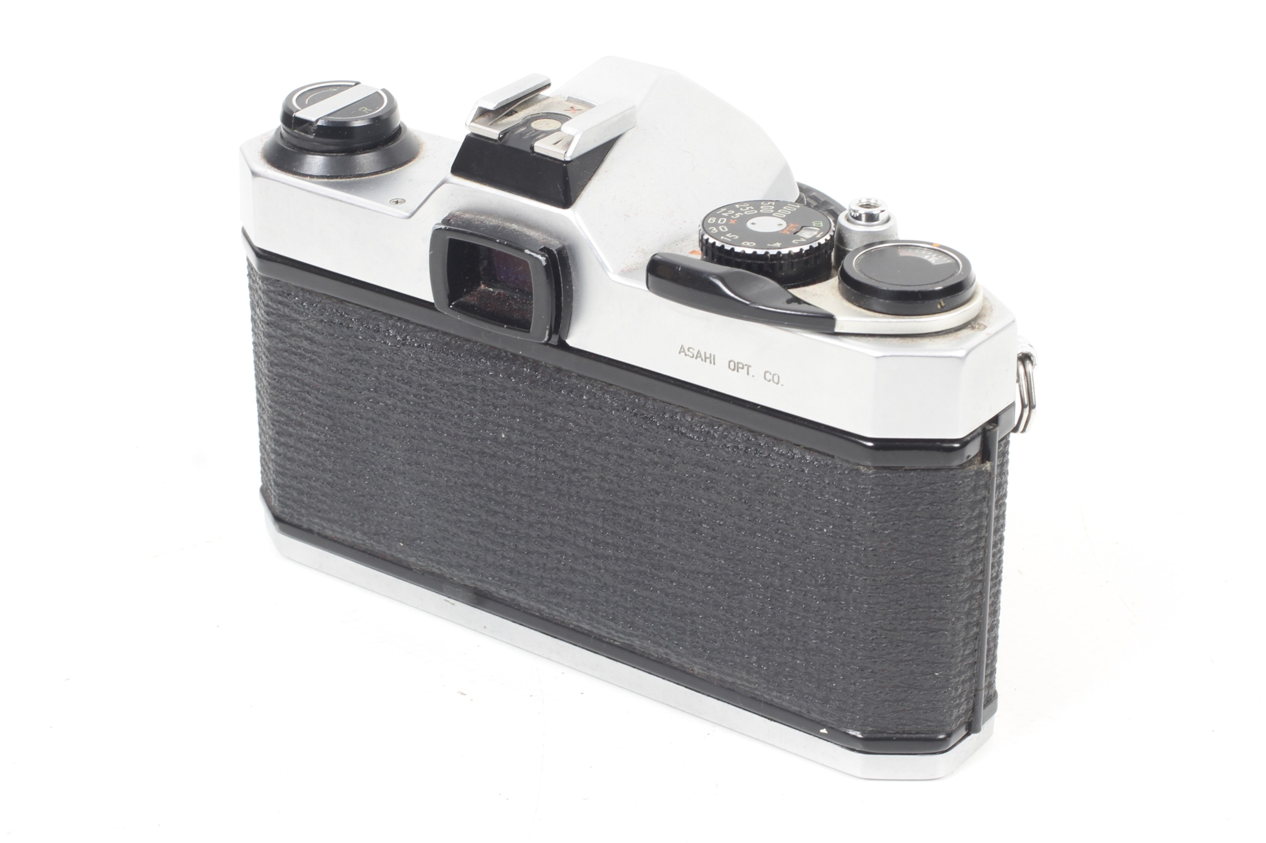 An Asahi Pentax K1000 35mm SLR camera. With an SMC Pentax-M 50mm f2 lens. Chrome body, Serial No. - Image 4 of 6