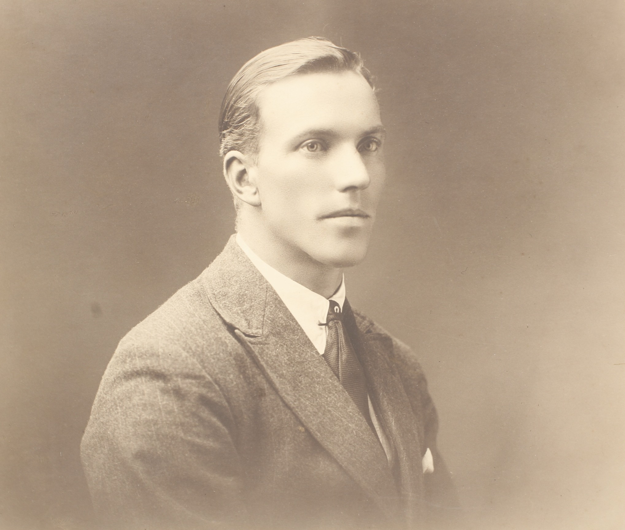 Two early 20th century studio portraits of John and Charlotte Butler. - Image 2 of 3