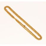 14 k Gelbgold Kette, 30 gr., L 90 cm