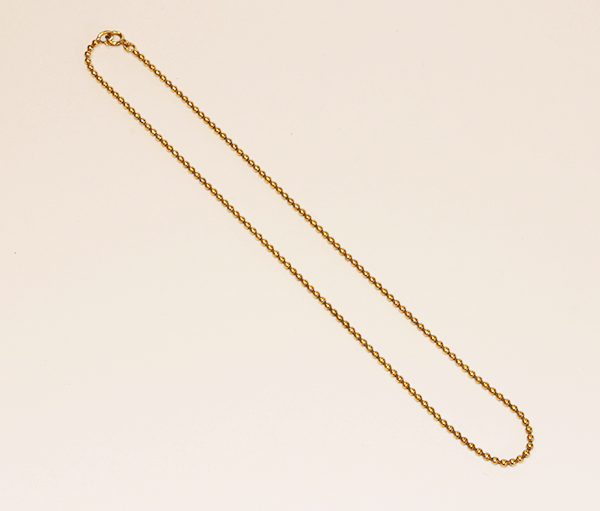 14 k Gelbgold Kette, 6,55 gr., L 56 cm