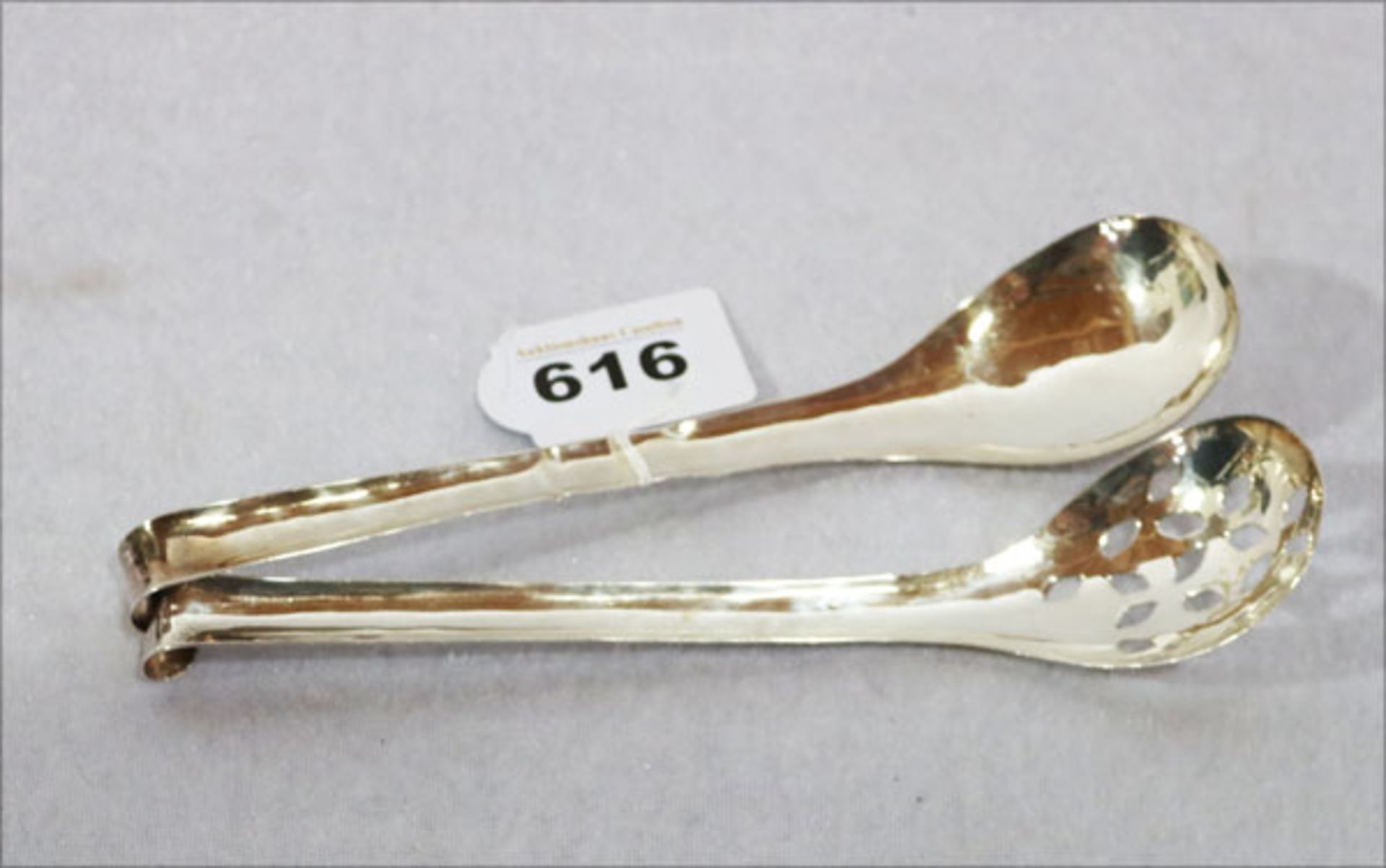 Silber Vorlegbesteck aus Peru, 66 gr., Gebrauchsspuren